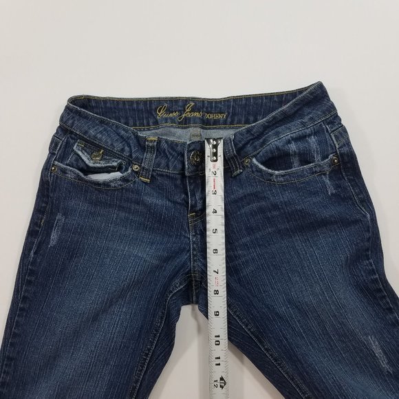 Guess Doheny Low Rise Straight Leg Jeans Size 28 - Picture 5 of 6